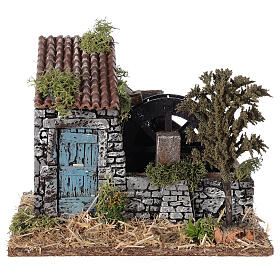 Młyn wodny w prowansalskim stylu, 25x20x20 cm