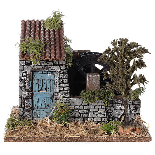 Młyn wodny w prowansalskim stylu, 25x20x20 cm 1