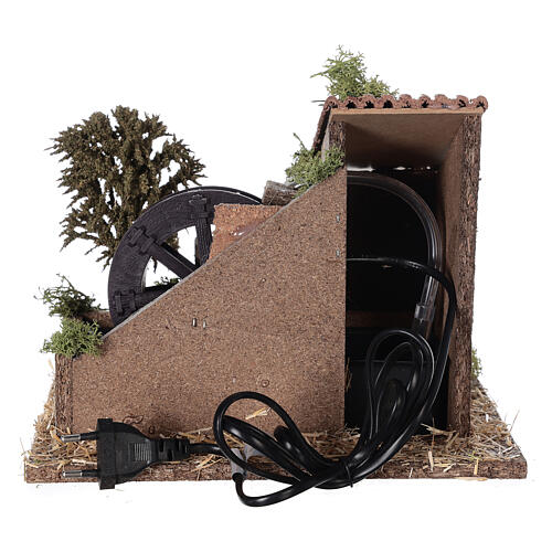 Młyn wodny w prowansalskim stylu, 25x20x20 cm 5