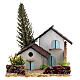 Provençal style cottage group 13x13x13cm s1