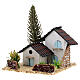 Grupo de casas em miniatura estilo provençal 13x13x13cm s2