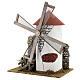 Mediterranean style windmill 19x13x24 cm s2