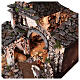 Village for Nativity scene in medieval style of dimensions 56x77x48 cm s8