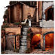Ambientazione classica forno stalla mucca 10 cm presepe napoletano 50x60x40 s4