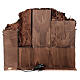 Ambientazione classica forno stalla mucca 10 cm presepe napoletano 50x60x40 s6