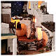 Borgo stile arabo con forno presepe napoletano 50x60x45 per statue 10 cm s6