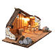 Sheep Barn 40x25x25 cm for Neapolitan Nativity Scene with 10 cm characters s3