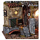 Temple ruins fountain and house Neapolitan Nativity scene 40x50x30 for statues 8 cm s4