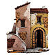 Adjacent houses for Neapolitan Nativity Scene 25x25x15 cm for 8-10 cm figurines s1