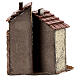 Dom do szopki neapolitańskiej z korka, 15x10x15 cm, dla figurek 4 cm s4