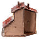 Casa miniatura presepe napoletano scale 15x15x10 per statue 3 cm s4