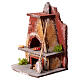 Masonry oven with light fire effect 15x10x10 cm for Neapolitan Nativity Scene with 8-10 cm figurines s2