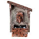 Fountain with pitched roof for Neapolitan Nativity Scene 15x10x10 cm with 8-10 cm figurines s1