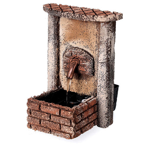 Rectangular fountain with pump 15x10x10 cm for statues 10-12 cm 3