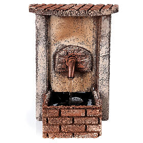 Rectangular fountain with pump 15x10x10 cm for 10-12 cm figurines
