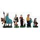Santons crèche type coloré 4 cm set 25 pcs s4