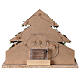 Lighted grotto with Holy Family tree-shaped 10 cm nativity s5