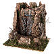 Cascada de velo belén con bomba 25x25x20 cm belén 14-16 cm s2