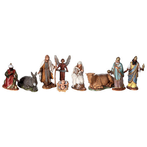 Szopka arabska grota z figurkami Moranduzzo 10 cm, 35x50x40 cm 3