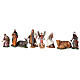 Moranduzzo Palestinian Nativity scene with well statues 10 cm 35x50x40 cm s3