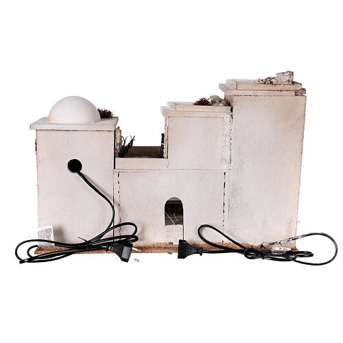 Palestyńska szopka ze studnią i figurkami Moranduzzo 10 cm, 35x50x40 cm 8