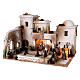 Palestinian Nativity set with water well Moranduzzo figurines 10 cm 35x50x40 cm s4