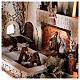 Palestinian Nativity set with water well Moranduzzo figurines 10 cm 35x50x40 cm s5