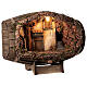 Barrel electric fountain for Neapolitan Nativity Scene with 10 cm figurines s4