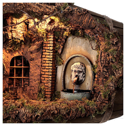 Pozioma beczka – scenografia szopki neapolitańskiej 12–15 cm 2