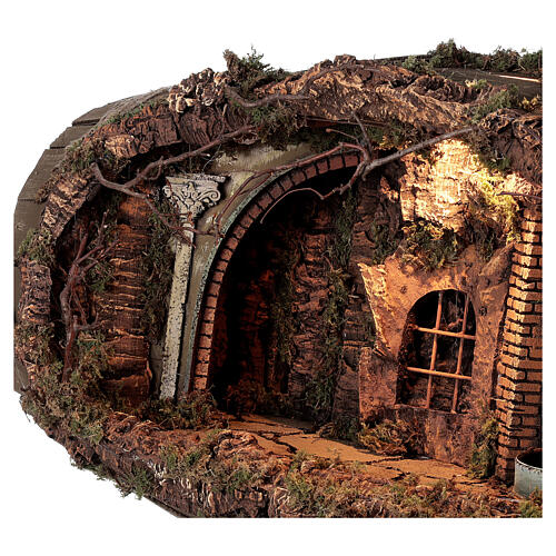 Pozioma beczka – scenografia szopki neapolitańskiej 12–15 cm 4