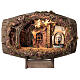 Horizontal barrel for Neapolitan Nativity Scene with 12-15 cm figurines s1