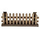 Wooden fence for Nativity scene 5x10x2 cm s4