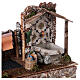 Wash house with fountain pump 25x30x15 cm for 10 cm nativity s2