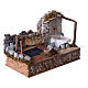 Wash house with fountain pump 25x30x15 cm for 10 cm nativity s5