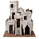 Traditional Nativity scene village with Arabic setting for 10 cm statues s1