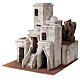Traditional Nativity scene village with Arabic setting for 10 cm statues s2