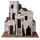 Traditional Nativity scene village with Arabic setting for 12 cm figurines s1