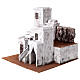 Borgo presepe ambientazione araba 48x48x43 cm per statue 12 cm s3