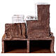 Borgo presepe ambientazione araba 48x48x43 cm per statue 12 cm s5