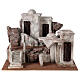 Borgo presepe tradizionale 30x40x35 cm per statue 10 cm s1