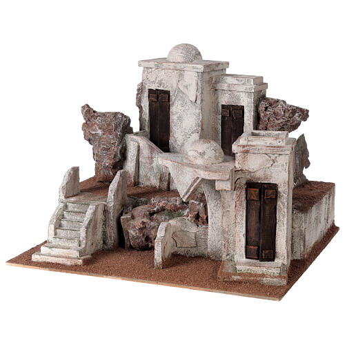 Village for nativity sets traditional 30x40x35 cm for 10 cm figurines 2