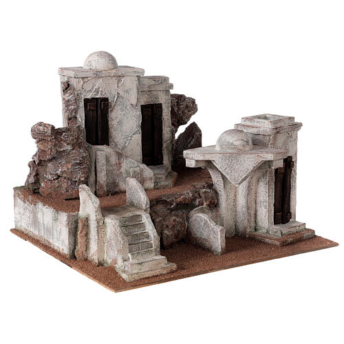 Village for nativity sets traditional 30x40x35 cm for 10 cm figurines 3