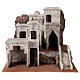 Borgo arabo presepe tradizionale 40x48x44 cm per statue 12 cm s1