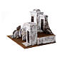 Borgo arabo presepe storico 34x45x38 cm per statue 12 cm s3