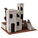 Village with Arabic setting Palestinian Nativity scene suitable for statues of 12 cm s3