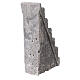 Schody z gipsu do szopki, 10x15x5 cm, do figurek 8-14 cm s4