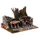 Feuerstelle mit Steinen und Flamme, 10x20x15 cm s3