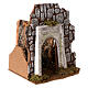 Arch with well nativity 25x25x20 cm statues 8-10 cm s3