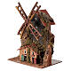 Miniature windmill electric powered 20x15x10 cm for 8-10 cm statues s2