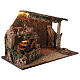 Hut with waterfall with pump 40x60x35 cm for Nativity scene 8-10 cm s4